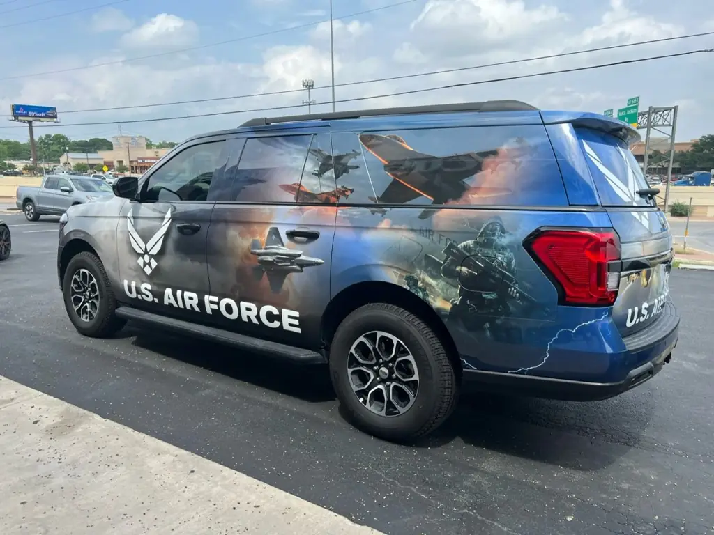Custom full wrap built for the United States Air Force
